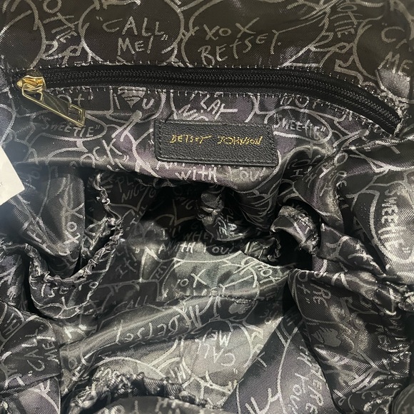 Betsey Johnson Diaper Bag/ Shoulder Bag - Picture 5 of 9